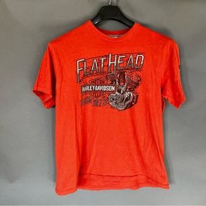 🏍️ Harley Davidson Motorcycles Illinois Route 66 T-shirt - XL - Made in USA - O